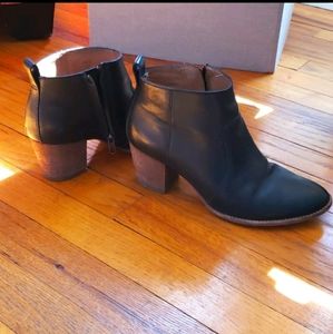 3 Pairs of Leather Booties